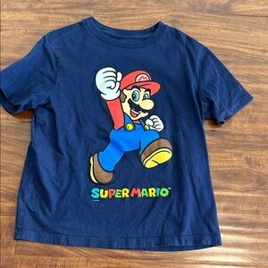Nintendo Super Mario Kids Navy Tee